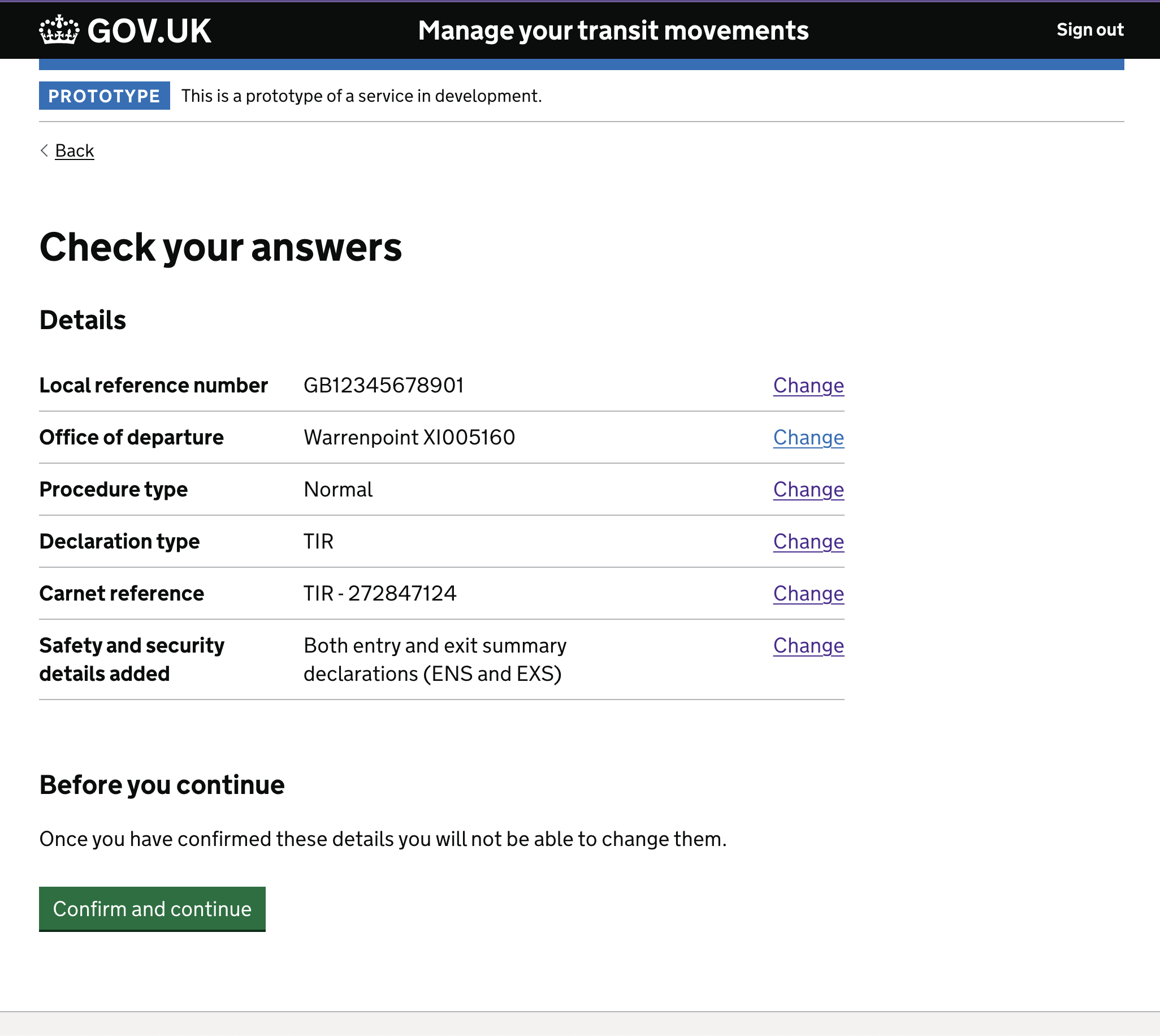 First iteration — simple paragraph with heading