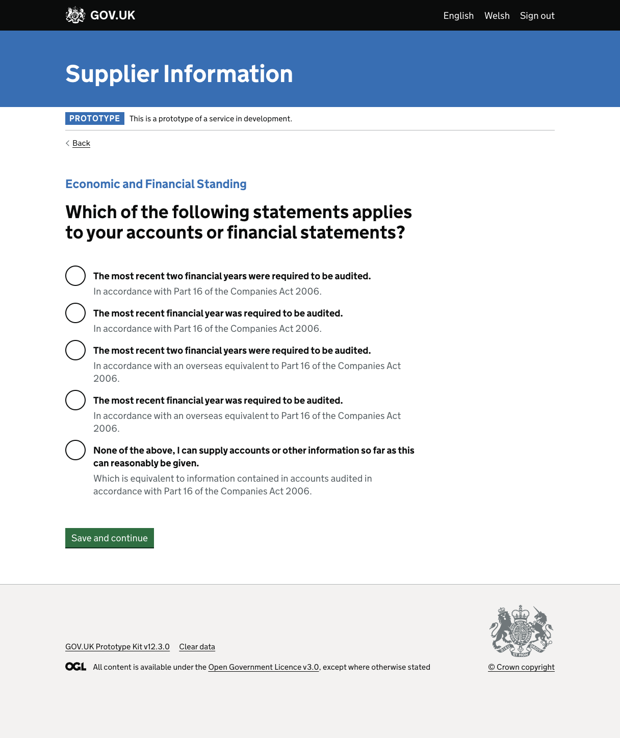 After, full disclosure, all options visible