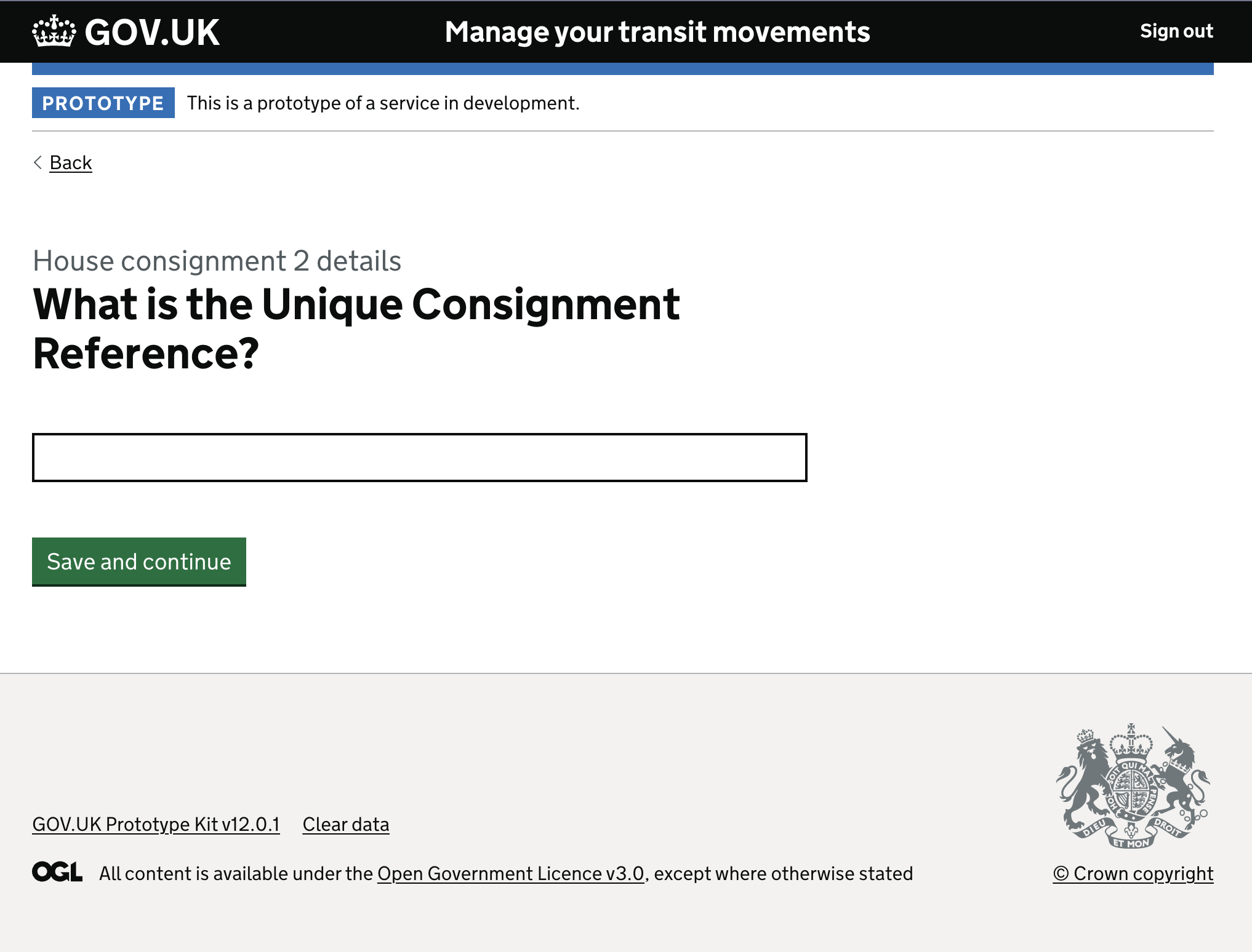 Prototype screenshot, add another path