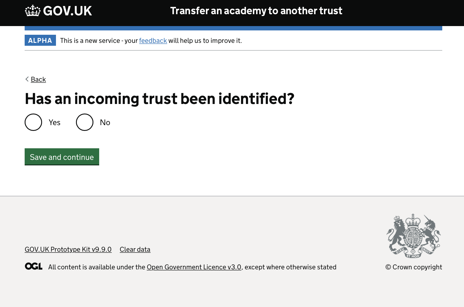 Branching, incoming flow